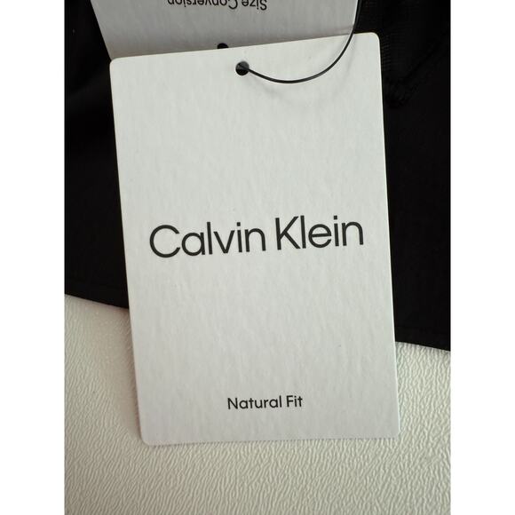 Calvin Klein Natural Fit Wireless Unlined Triangle Black Bra  Size M - Picture 15 of 16